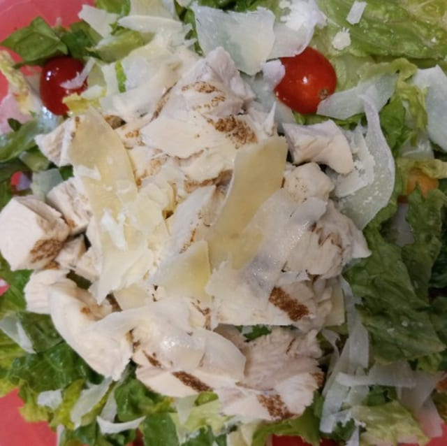Chicken Caesar Salad.