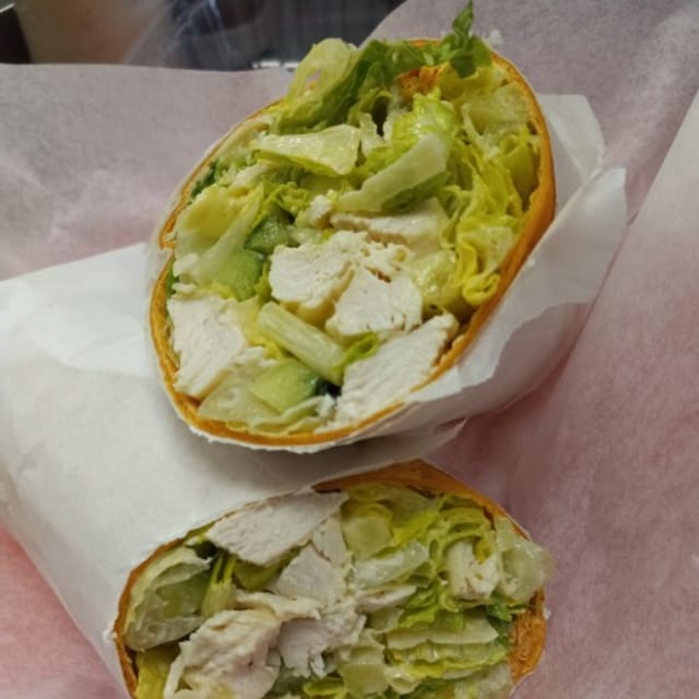 Chicken Caesar Wrap.