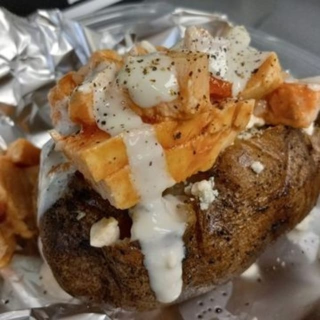 Buffalo Chicken Potato.