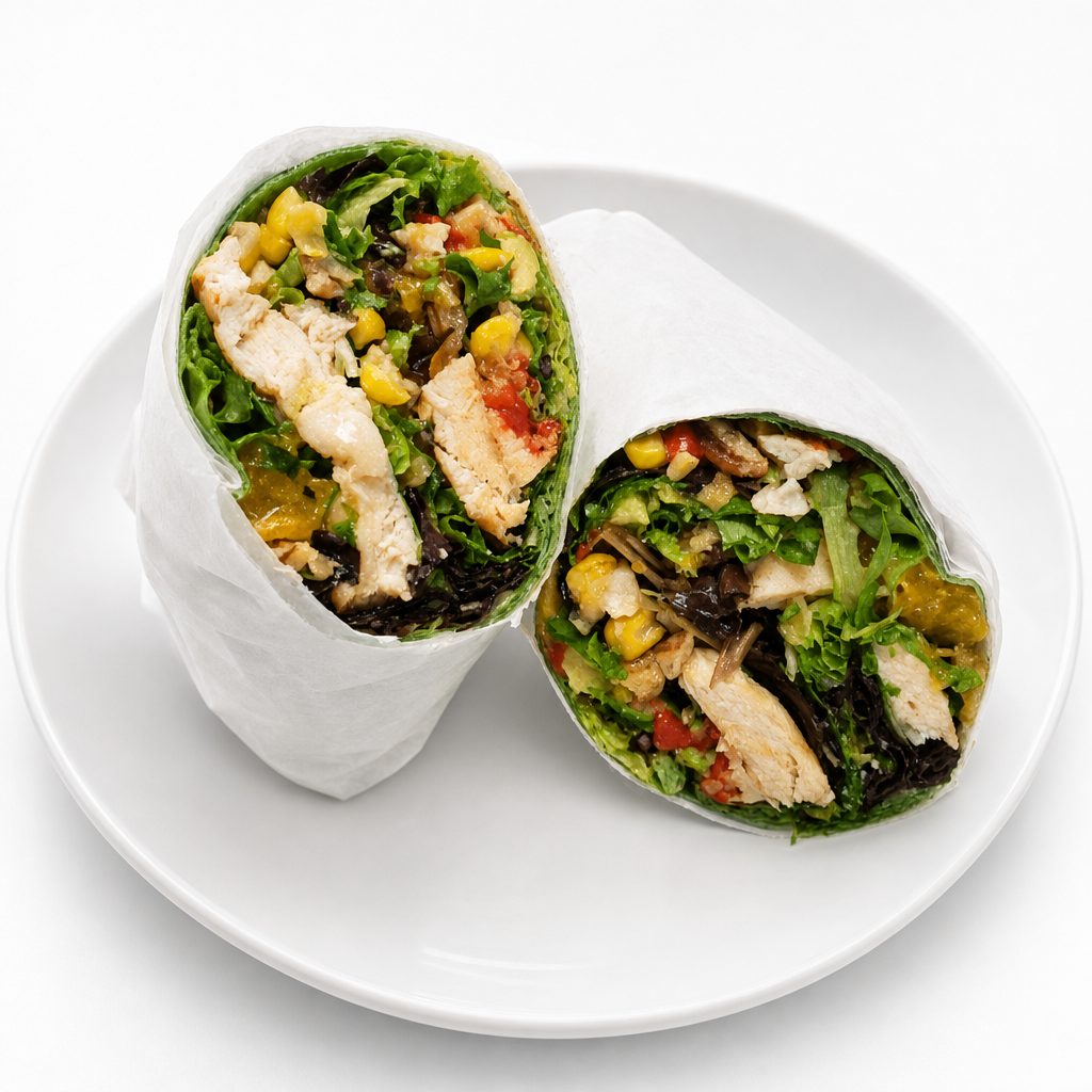 Memphis BBQ Chicken Wrap.