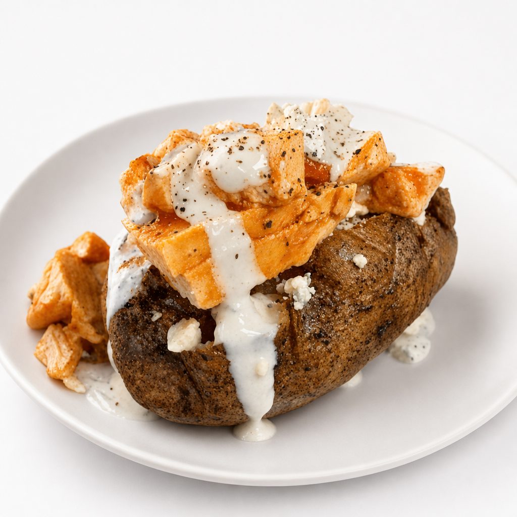 Buffalo Chicken Potato.
