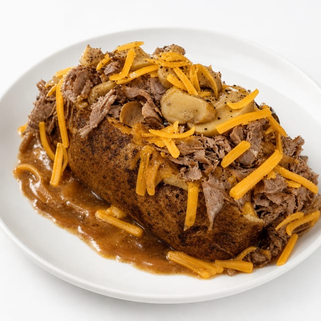 Philly Steak Style Potato.