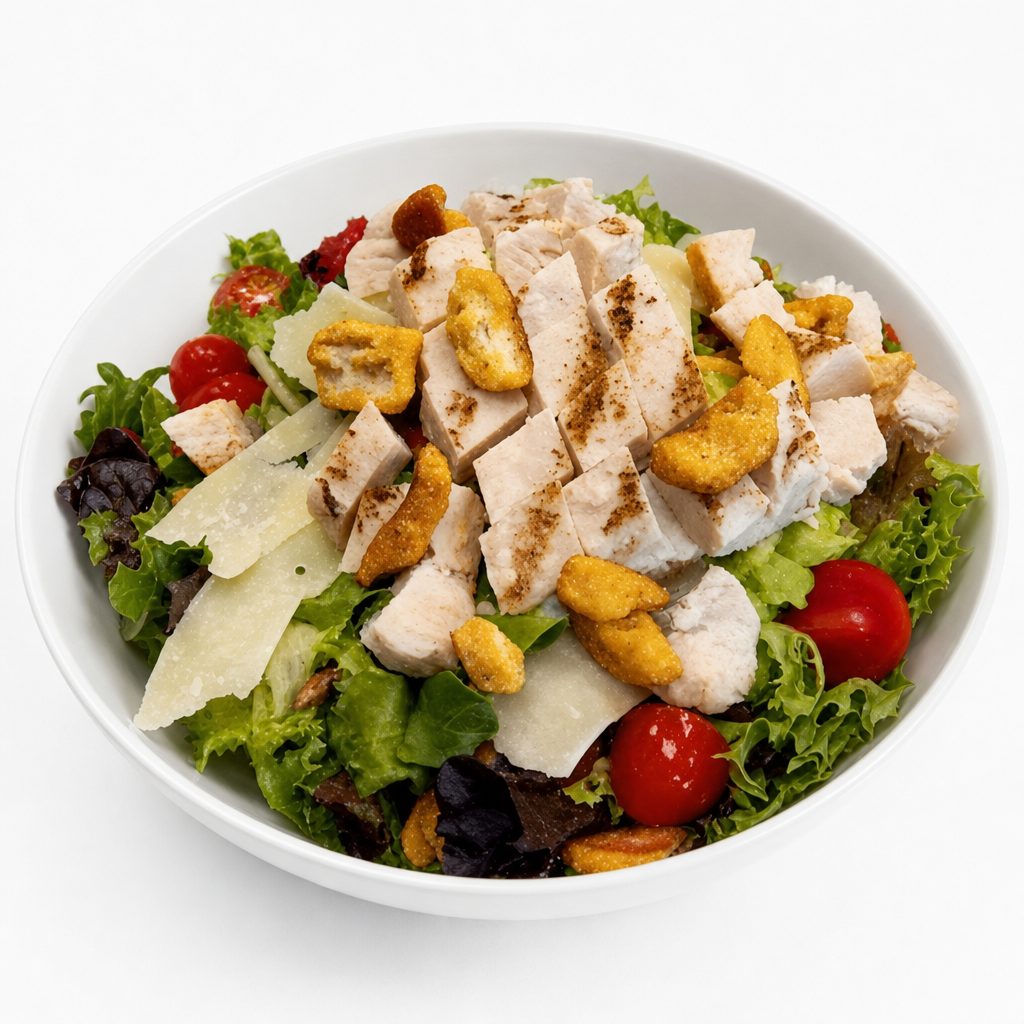 Ja'Crispy Honey Mustard Chicken Salad.