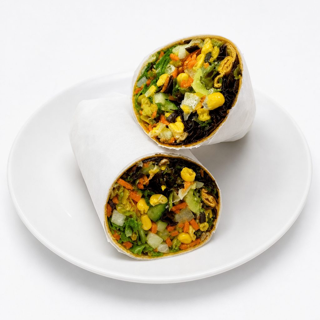 Vegetarian Farmer's Market Wrap.