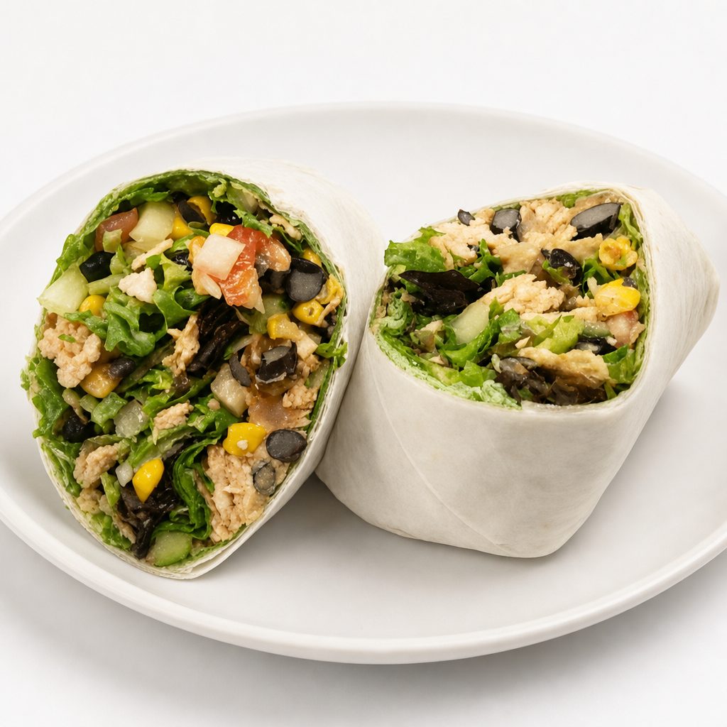 Santa Fe Chicken Wrap.